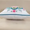 Yastık geometrik işlemeli kapak pamuk boho tarzı vintage çiçek etnik kanepe için ev dekorasyon atma yastıkları