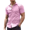 Męskie koszulki męskie koszulka wydrukowana lapa Lato Krótkie rękawki Hawajski prosty nowy styl codzienny wakacje oddychające i wygodne 2443
