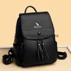 Backpack Style Womens backpack casual fashionable lightweight and textured The version of the bag is simple versatile trendy multifunctional high-end H240403