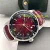 AP Diving Wrist Watch Code 11.59 Série 15210BC Platinum Smoked Wine Red Mens Fashion Business Casual Business Transparent Watch Mechanical