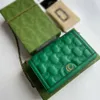 5A -kedjeväska plånbok kvinnor crossbody designer axelväskor handväska mjuk quiltad läderkedja kosmetisk messenger lady clutch väska kort hållare telefonväska med låda