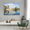 Tapestries Chateau De Sully Sur Loire In The Sun - Vintage Tapestry Decoration For Home Room Decorations Aesthetic Carpet Wall