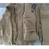 Giacche dell'esercito Softshell Tactical impermeabile giacche da uomo Cappucciale Cappuccio di combattimento militare per pesca da pesca da campeggio Calco pantaloni pantaloni