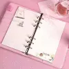 Agendapages pages ligne pages de grille Notebook Recharge A5 A6 SAKURA et CAT Binder Notebook pages intérieures 40/80 feuilles de feuille