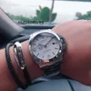 Mechanical for Mens Luksusowe zegarki Watch Swiss Automatyczne szafirowe lustro 45 mm 13 mm 904 Stalowa marka obserwująca Włosze Sport zegarowe Yu36 ZWH5