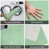 Halılar neo nane giriş kapısı mat banyo halı pantone trend scantinav nordic ev iç moda ppg pastel stil yaşam