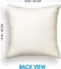 Pillow Happy Winter Holiday Snowflake Rentier Weihnachtsabdeckung Kissenbezug 50 cm Dekorsofa Dekoration