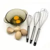 （8/10/12インチ）卵ツールステンレス鋼エッグビーターハンドホームキッチンツールのためにかき混ぜるクリーム