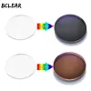 Sonnenbrille BClear 1.67 Index Aspicon -Sonnenlinsen Photochrome Objektive für Sonnenbrillen Objektiv mit Grad Foto grauer braun