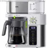 Caffettiere Coffee MultiServe 10 tazze SCA Care certificata Macchina da caffè con ugello interno e Carat di vetro bianco Y240403