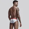 Underpants 1Pcs Sexy Gay Men Underwear Briefs Cueca Male Panties Cotton Breathable Solid Lingerie Underware Fashion AD41