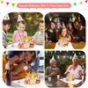 Creative Happy Birthday Greeting Card for Husband Kid Wife Light Music 3D Birthday Cake Pop-Up Blowing Candle Birthday Card 240323