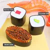 Cozinhas Jogue comida 13pcs/conjunto Plastic simulation Cut Sushi Seafood Food Fingle Fingle Toy Reutilable Kitchen Toys Kids Play House Conjunto Girl Girl 2443