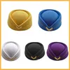 Berets High-quality Costume Accessories Women Lady Stewardess Hat Beret Air Hostesses Party Hats