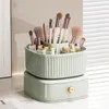 Pudełka do przechowywania Preferowane materiały pudełko cieni powiek Rotacja 360 stopni kosmetyczna łazienka ﾰ rotacja du du