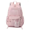 Bolsas escolares adolescentes para meninas para meninas mochila mochila feminina nylon lazer saco de escola