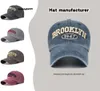 Baseball cap zomer nieuwe damesgewassen brief minimalistisch honkbal heren geborduurd paar casual veelzijdige mode duck tong hoed