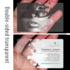 Envelopes Carddsgn Customized Printed Pvc Transparent Double Sided Business Cards Name Card Frosted Waterproof Free Design 500/1000pcs