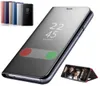 Luxus Spiegel Telefon Fällen Für Xiaomi Mi 13 13Pro 12 12Pro 12X 11 11 Lite 5G NE 11i 12T 11T 10T Pro Klar Flip Leder Caver6366637