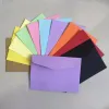 Enveloppes 100 pcs / lot couleurs de bonbons mini enveloppes bricolage multifonction artisanat enveloppe de papier pour le papier cartes postales du papier
