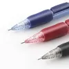 Pennor 5st Pentel PD255 Mekanisk blyertspenna 0,5 mm Lovbar sidopressande penna Eraser Head Infällbart Bekväma skolpapper