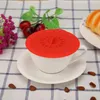 Cups Saucers Heat-resistant Silicone Cartoon Dust-proof Leak-proof Cup Lid Bowl Cover