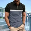 T-shirts masculins pour hommes Nouveaux hommes à manches courtes décontractées Polo Office de mode T-shirt pour hommes