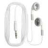 Earphones 1000pcs White Low Price Cheap Disposable In Ear Earphone Wired Stereo Earphones For Museum Concert Library for School Gift