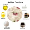 Table Cloth 152/180cm Round Waterproof Oil-proof PVC Printed Tablecloth Home Coffee Decor Cloths Cover