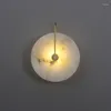 Wandlampe nordisch modernes Wohnzimmer LED Marmor Luxus einfach