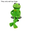 60 cm = 23,6 tum Muppets Kermit Frog fyllda djur Handdockan Plush Baby Boy Toys for Children Birthday Present 240328