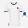 2024 Kit infantil de Jerseys de futebol da Suíça 24 25 Xhaha Embolo Okafor Sow Shaqiri Eedi Seferovic Omlin 2023 Camisas de futebol suíço