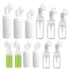 Speicherflaschen 5pcs leer 100-250 ml Seifenschaumflasche Mousse Schaumstoffreiniger Pumpenspender mit Silikonmassage