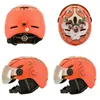 보호 장비 달 ADT 겨울 소프트 스포츠 FL 페이스 보호 스노우 보드 스키 헬멧 안경 2301072314317 드롭 배달 야외 OTZQI