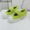 Casual Shoes Plush Round Toe Flat Spring Autumn Thick Heels Single Women's Solid Color Mary Jane Heighten