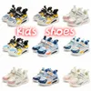 Sneakers Casual Boys Girls Enfants Trendy Kids Chaussures Black Blue Blue Pink White Chaussures Tailles 27-38 U2FZ #