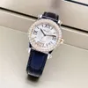 럭셔리 해피 시리즈 로즈 골드 오리지널 다이아몬드 자동 기계 여성 시계 스페셜 샷 974687