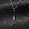 Pendant Necklaces Anime Jujutsu Kaisen Fushiguro Toji Sword Necklace Spear of Tianri Knife Pendant Cosplay Necklaces For Unisex Choker Jewelry