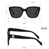 Cool Girl Style Men Week Designer Better Frame Tide Temple Women Glasses Designer Solglasögon för kvinnor Solglasögon Eglasglasögon Goggle Outdoor Beach Fashion Sun