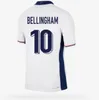 2024 Engeland voetbaltruien Saka Rashford Kane Foden Sterling 24 25 Grealish Mount Bellingham Tripptier Gallagher Stones Walker Men Women Kids voetbalshirt S-4XL