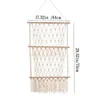 Decoratieve borden boho geweven tapijtwanddecor Home dubbele laag macrame voor woonkamer slaapkamer