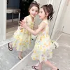 Filles robes de vacances d'été vêtements décontractés enfants enfants pour bébé fête des robes de princesse 2 3 4 5 10 12 ans 240403