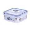 Storage Bottles Large Plastic Food Container With Airtight Lid For Pantry (4 ) Microwave Dishwasher And Freezer Organizer