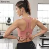 Bras Women Sport Bra Bra à haut impact Readded Fitness Yoga Bra Gym Tops Push up Sports Wear confort