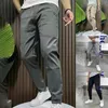 Herrenhosen Herren Mode Jogger Sports Sommer lässiger Cargo -Fitnessstudio Jogginghosen Lange Hosenhosen Männlicher Overalls