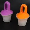 Stampi da forno 4pcs mini ghiaccio pops crema stampo sfera per lecca lecca lecca per ghiaccioli dosaggio stampo per fare scatola regalo per bambini
