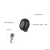 Écouteurs QCY Q26 Casque à oreille unique Single Wireless Ecoutphone Ecouton exécutant des écouteurs stéréo avec microphone