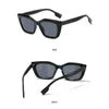 Lunettes de soleil Long Keeper 2024 Vintage Lenses CATEYE FEMMES CAT Eye Sun Suns Shades Femmes Goggles Eyewear Anti-Glare UV400