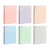 Dossiers de dossiers pour école A4 Organisateur SAPEAUNERIE SAGLE 100 PAPIER DU BINDER BOX POCKE TAB TAB DOCUMENT MORANDI OFFICE Supplies