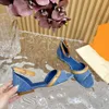 Spring/Summer New Heels, Cowboy Sandals and Slippers, Genuine Leather, Large Sole, Cowhide, Internal Dimensions: 35-41 with Box